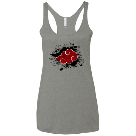 T-Shirts Venetian Grey / X-Small Hidden Organization Women's Triblend Racerback Tank
