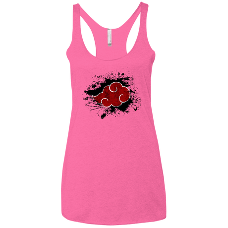 T-Shirts Vintage Pink / X-Small Hidden Organization Women's Triblend Racerback Tank