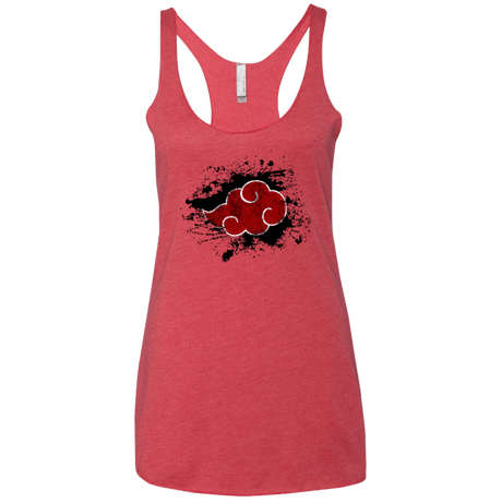 T-Shirts Vintage Red / X-Small Hidden Organization Women's Triblend Racerback Tank
