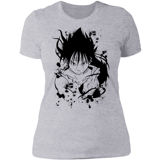 T-Shirts Heather Grey / S Hiei Tinta Women's Premium T-Shirt