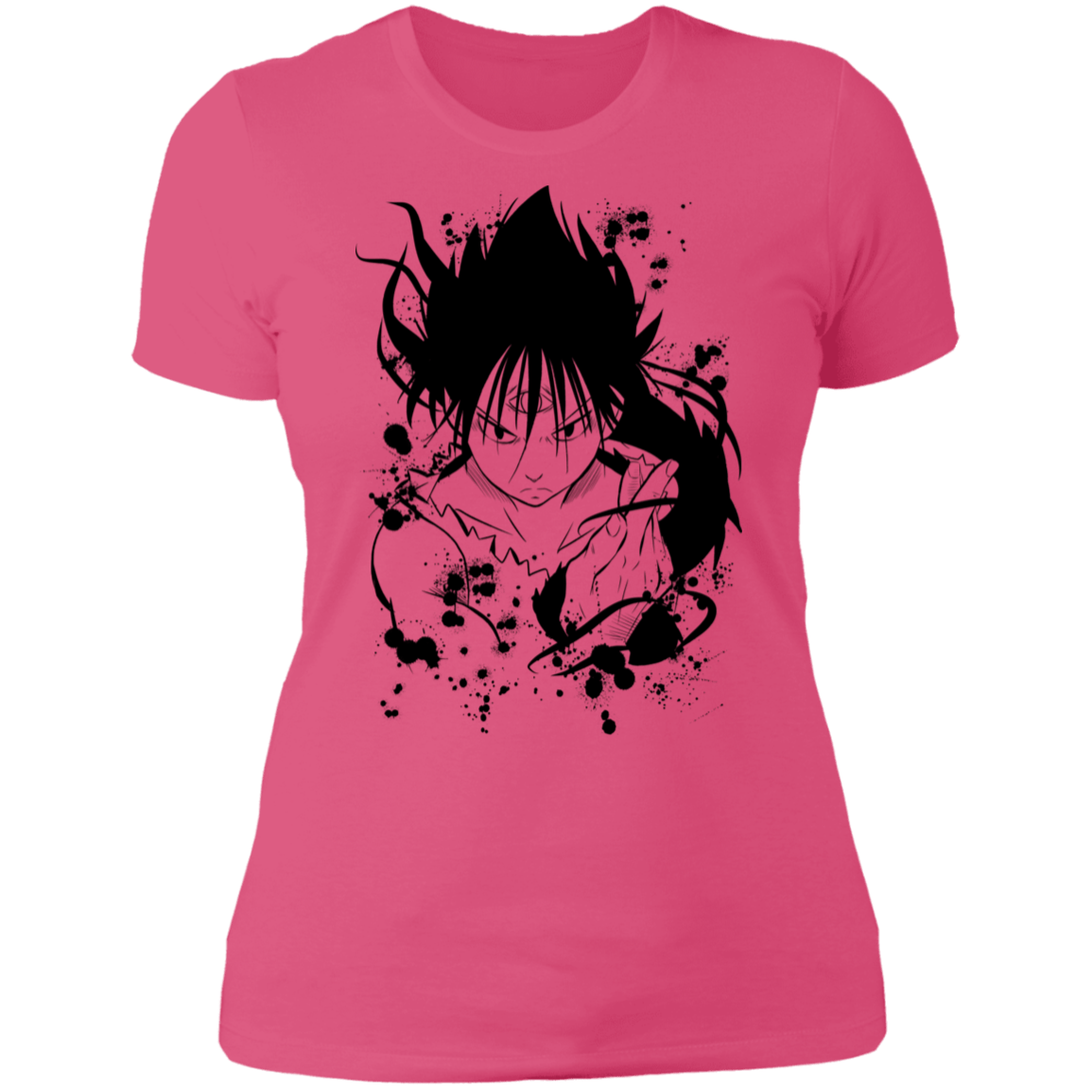 T-Shirts Hot Pink / S Hiei Tinta Women's Premium T-Shirt