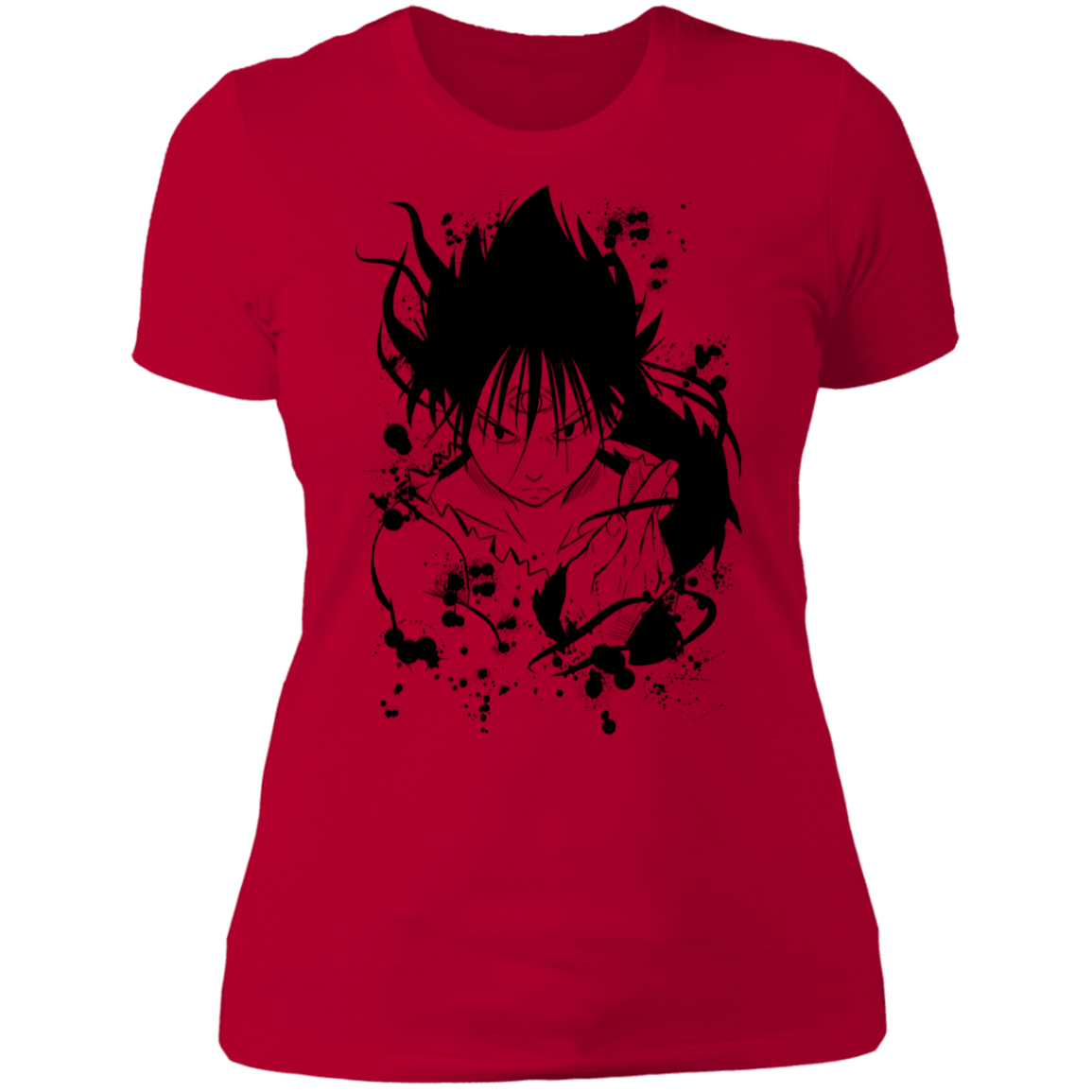 T-Shirts Red / S Hiei Tinta Women's Premium T-Shirt
