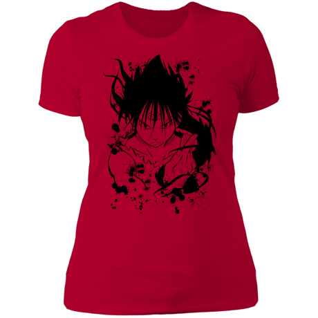 T-Shirts Red / S Hiei Tinta Women's Premium T-Shirt