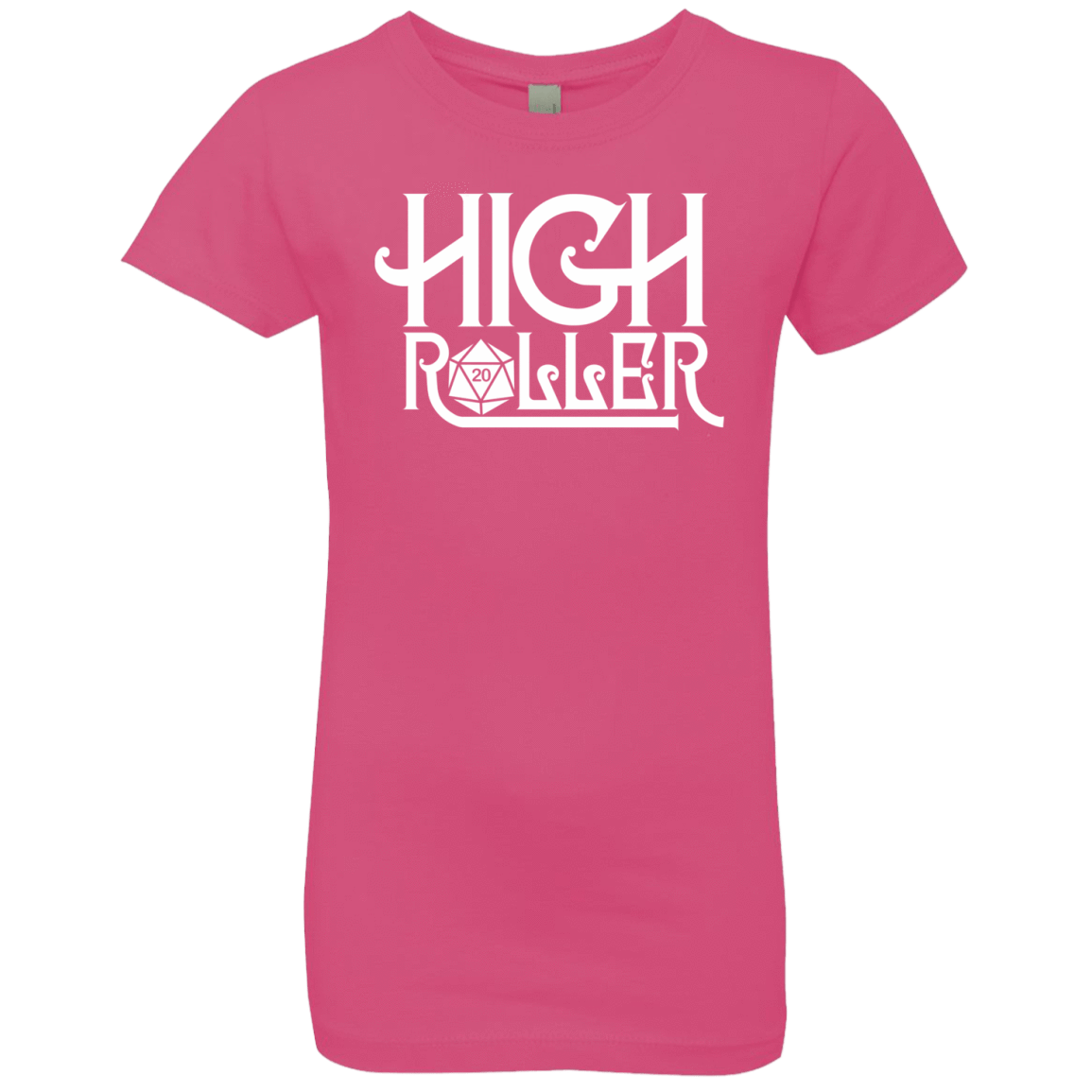 T-Shirts Hot Pink / YXS High Roller Girls Premium T-Shirt