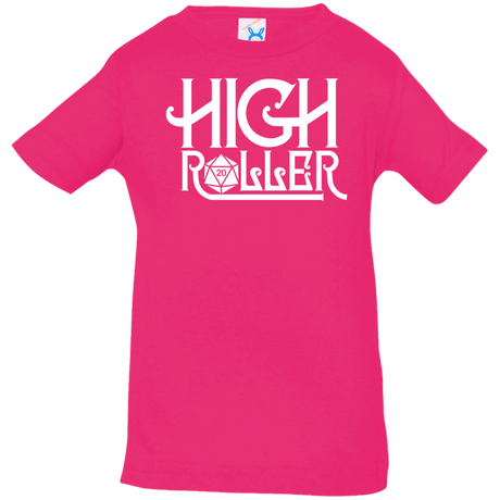T-Shirts Hot Pink / 6 Months High Roller Infant Premium T-Shirt
