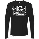 T-Shirts Black / Small High Roller Men's Premium Long Sleeve
