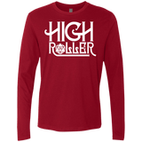 T-Shirts Cardinal / Small High Roller Men's Premium Long Sleeve
