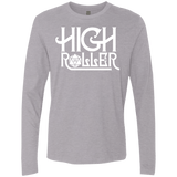 T-Shirts Heather Grey / Small High Roller Men's Premium Long Sleeve