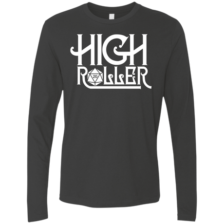 T-Shirts Heavy Metal / Small High Roller Men's Premium Long Sleeve