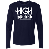 T-Shirts Midnight Navy / Small High Roller Men's Premium Long Sleeve
