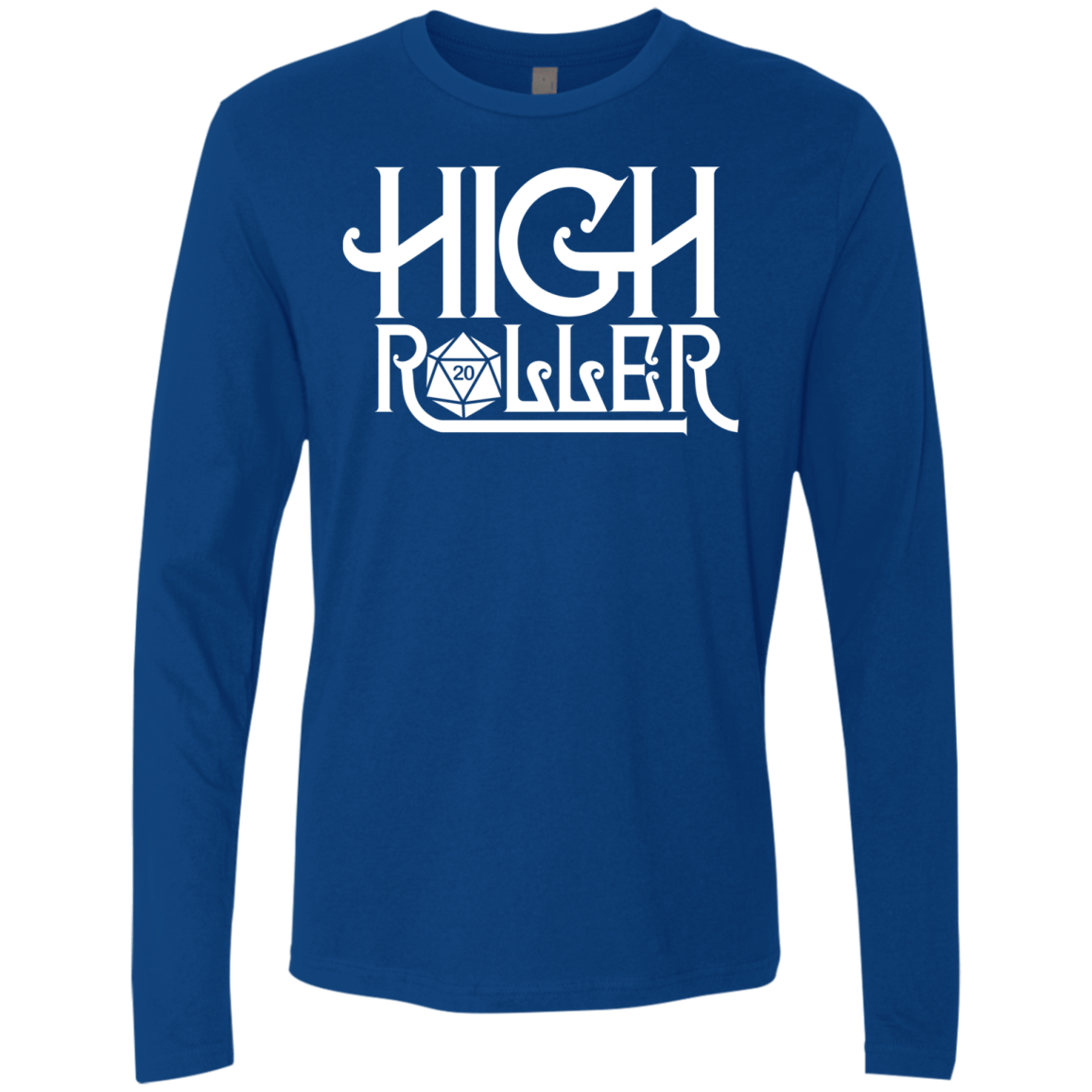 T-Shirts Royal / Small High Roller Men's Premium Long Sleeve