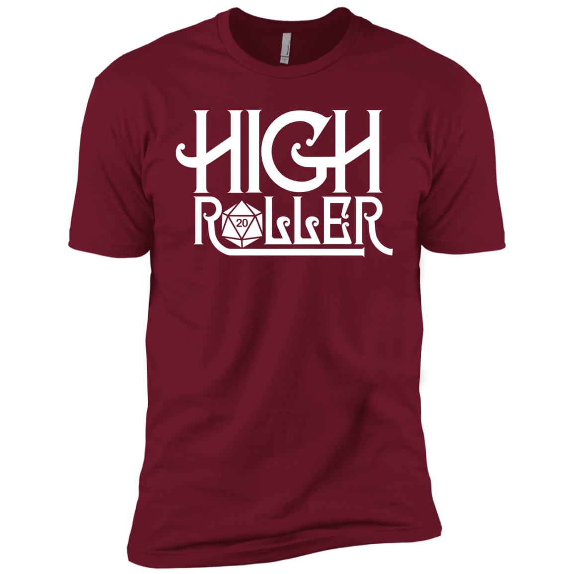 T-Shirts Cardinal / X-Small High Roller Men's Premium T-Shirt