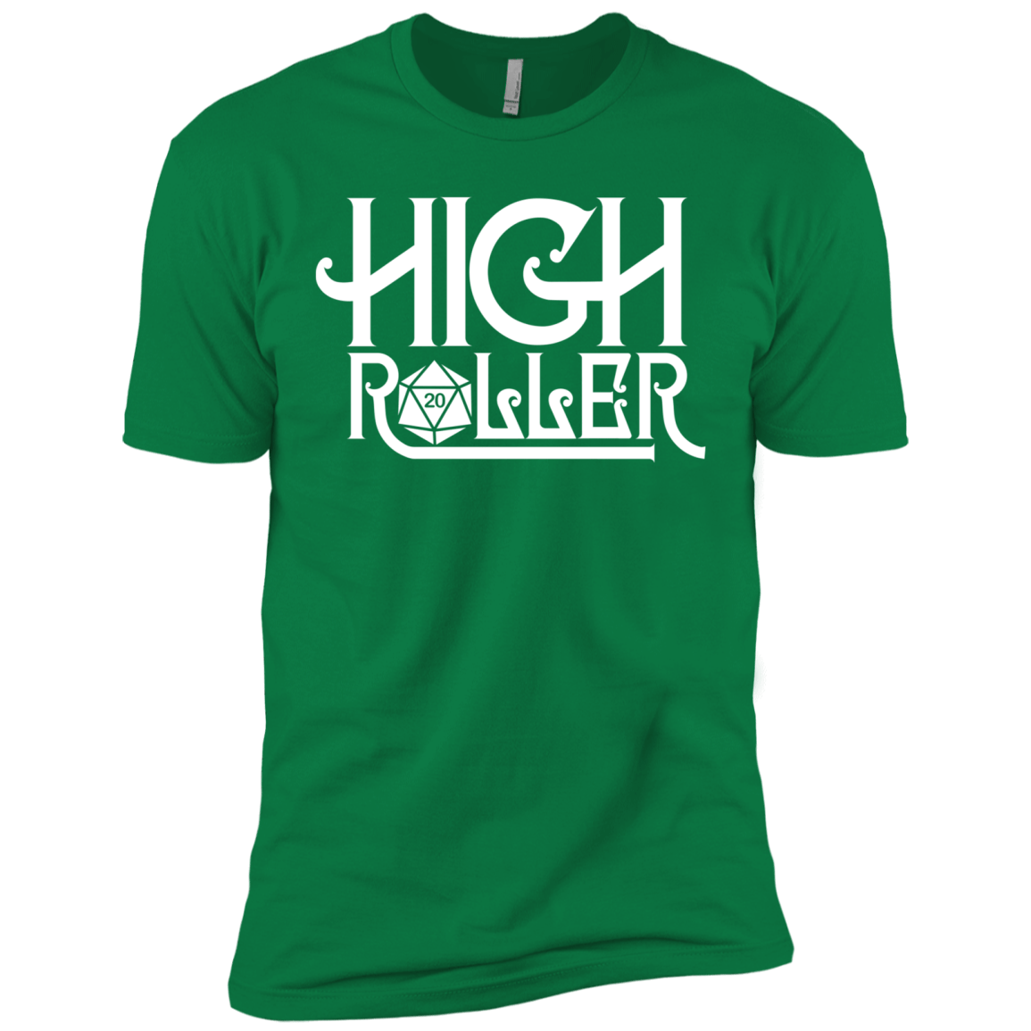T-Shirts Kelly Green / X-Small High Roller Men's Premium T-Shirt