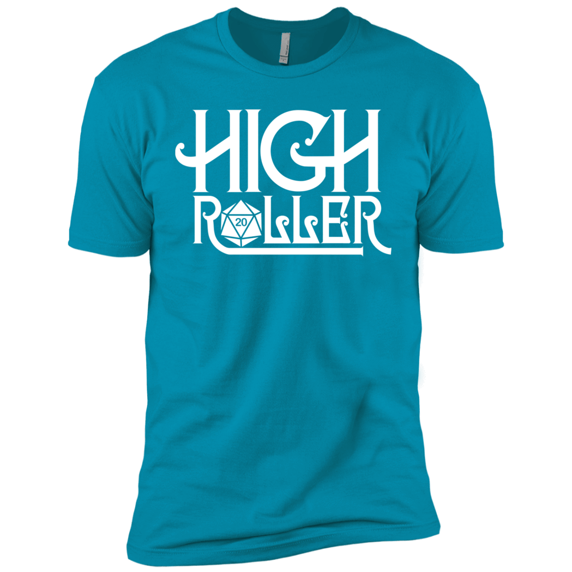 T-Shirts Turquoise / X-Small High Roller Men's Premium T-Shirt