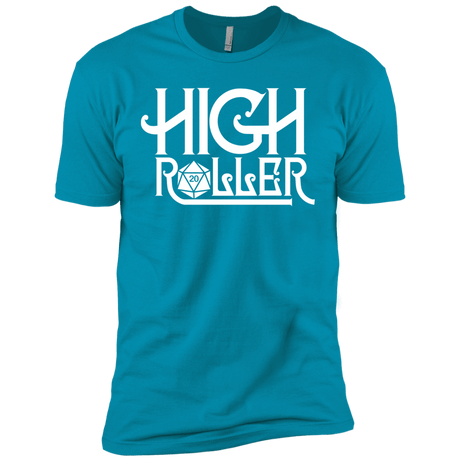 T-Shirts Turquoise / X-Small High Roller Men's Premium T-Shirt