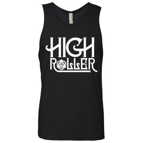 T-Shirts Black / Small High Roller Men's Premium Tank Top