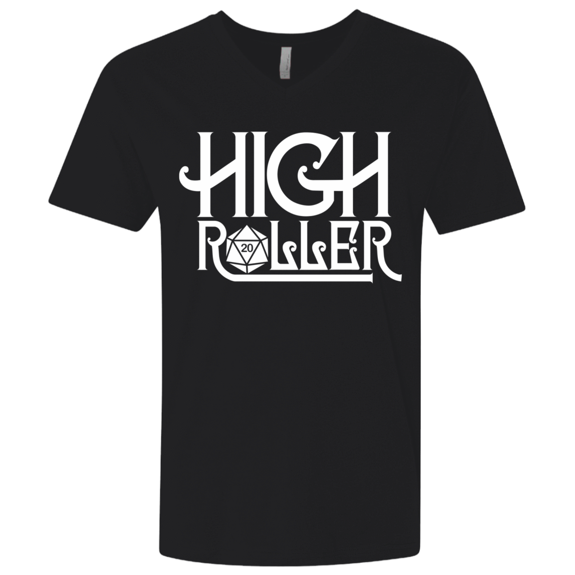 T-Shirts Black / X-Small High Roller Men's Premium V-Neck