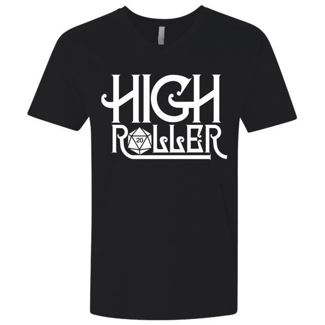 T-Shirts Black / X-Small High Roller Men's Premium V-Neck