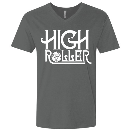 T-Shirts Heavy Metal / X-Small High Roller Men's Premium V-Neck
