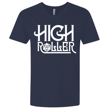 T-Shirts Midnight Navy / X-Small High Roller Men's Premium V-Neck