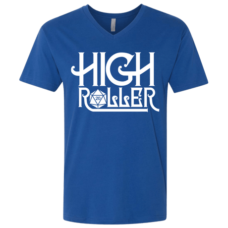 T-Shirts Royal / X-Small High Roller Men's Premium V-Neck