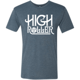 T-Shirts Indigo / Small High Roller Men's Triblend T-Shirt
