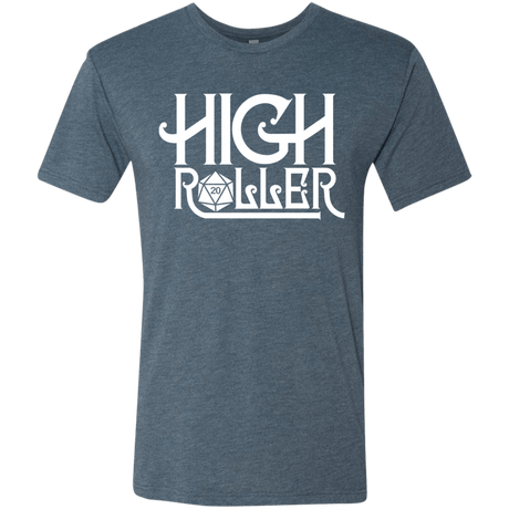 T-Shirts Indigo / Small High Roller Men's Triblend T-Shirt