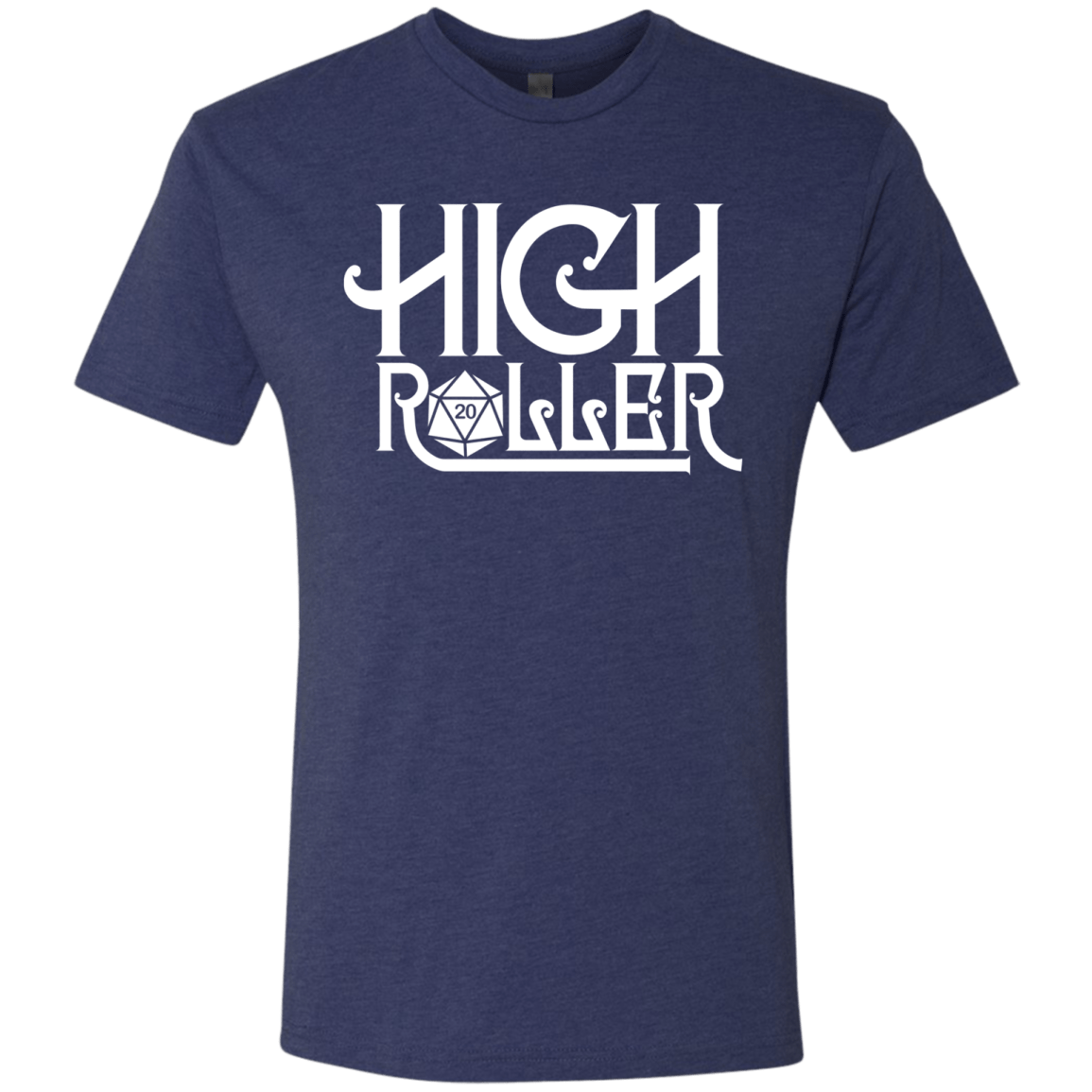 T-Shirts Vintage Navy / Small High Roller Men's Triblend T-Shirt