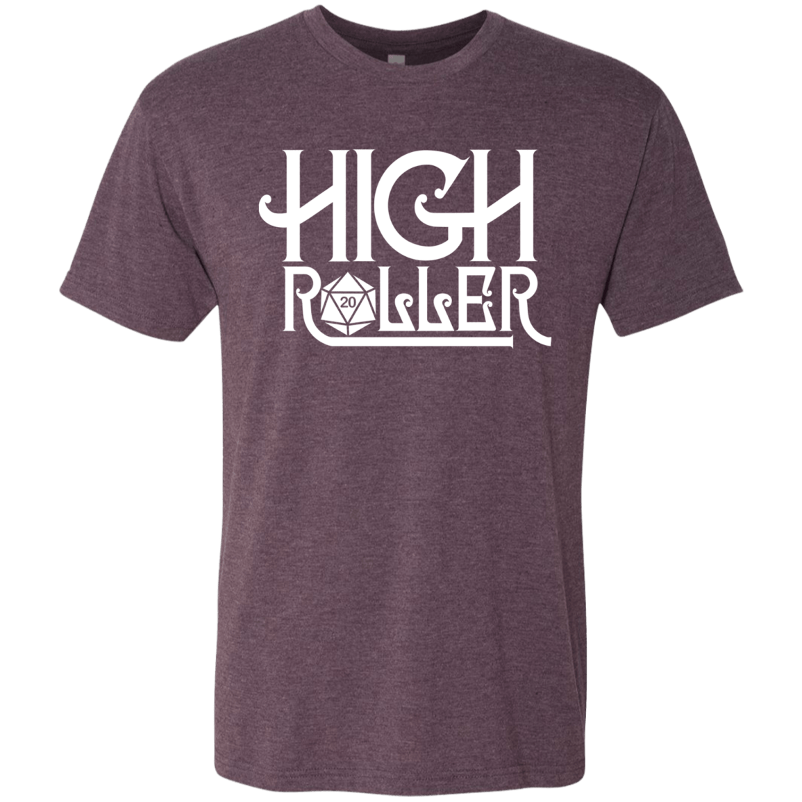 T-Shirts Vintage Purple / Small High Roller Men's Triblend T-Shirt