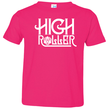 T-Shirts Hot Pink / 2T High Roller Toddler Premium T-Shirt