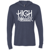 T-Shirts Vintage Navy / X-Small High Roller Triblend Long Sleeve Hoodie Tee