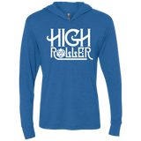 T-Shirts Vintage Royal / X-Small High Roller Triblend Long Sleeve Hoodie Tee
