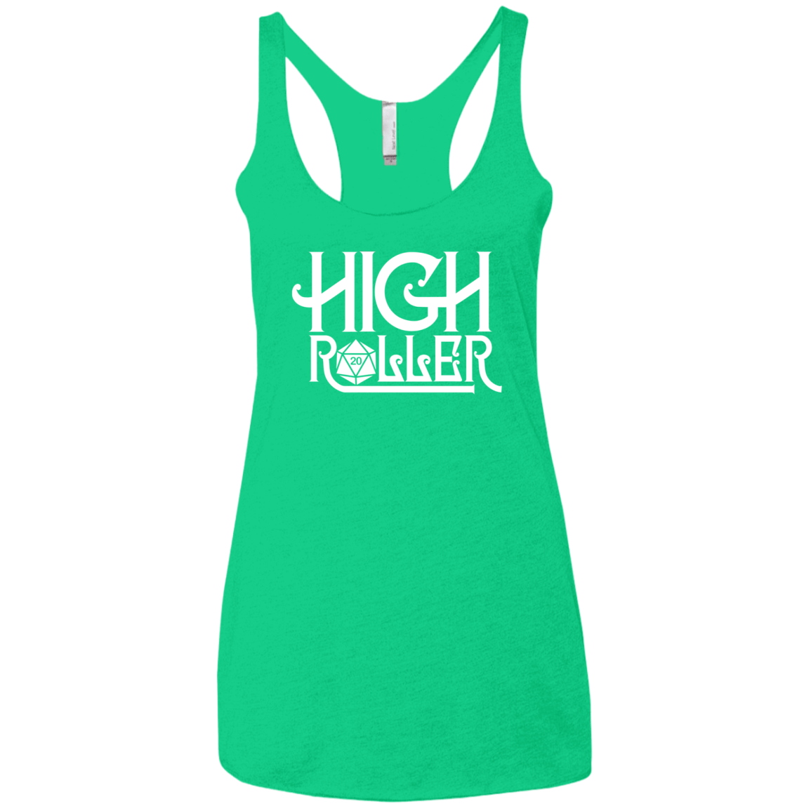 T-Shirts Envy / X-Small High Roller Women's Triblend Racerback Tank