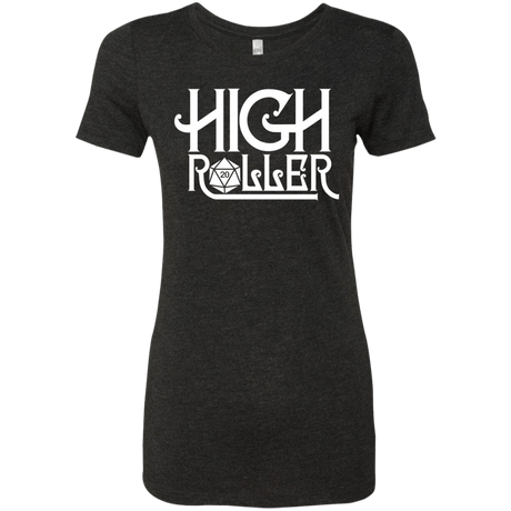 T-Shirts Vintage Black / Small High Roller Women's Triblend T-Shirt