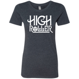 T-Shirts Vintage Navy / Small High Roller Women's Triblend T-Shirt