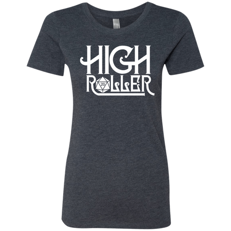T-Shirts Vintage Navy / Small High Roller Women's Triblend T-Shirt