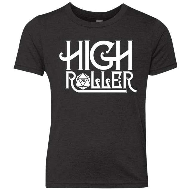 T-Shirts Vintage Black / YXS High Roller Youth Triblend T-Shirt