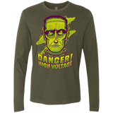 T-Shirts Military Green / Small HIGH VOLTAGE Men's Premium Long Sleeve
