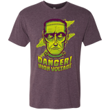 T-Shirts Vintage Purple / Small HIGH VOLTAGE Men's Triblend T-Shirt