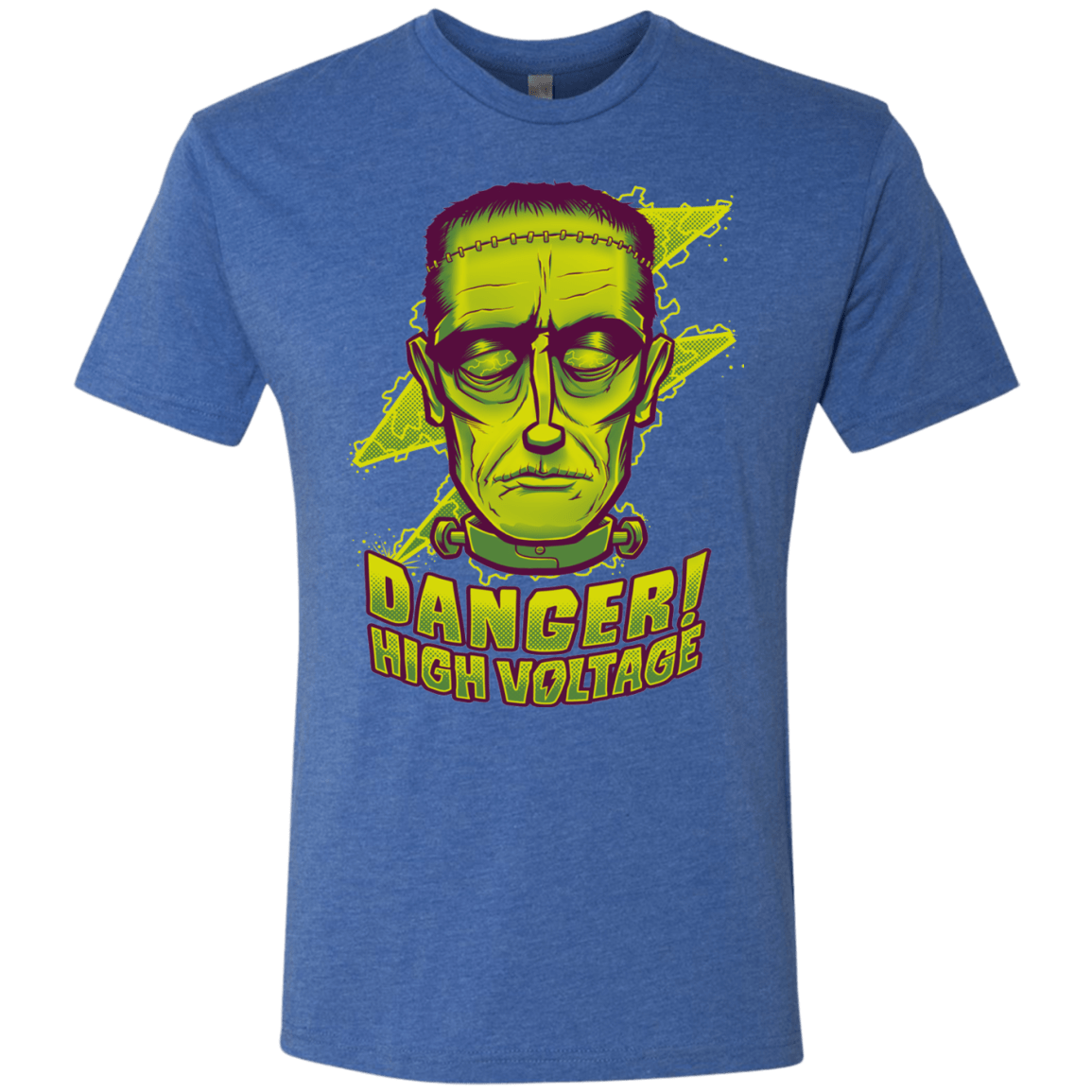 T-Shirts Vintage Royal / Small HIGH VOLTAGE Men's Triblend T-Shirt