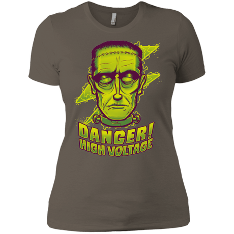 T-Shirts Warm Grey / X-Small HIGH VOLTAGE Women's Premium T-Shirt