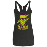 T-Shirts Vintage Black / X-Small HIGH VOLTAGE Women's Triblend Racerback Tank