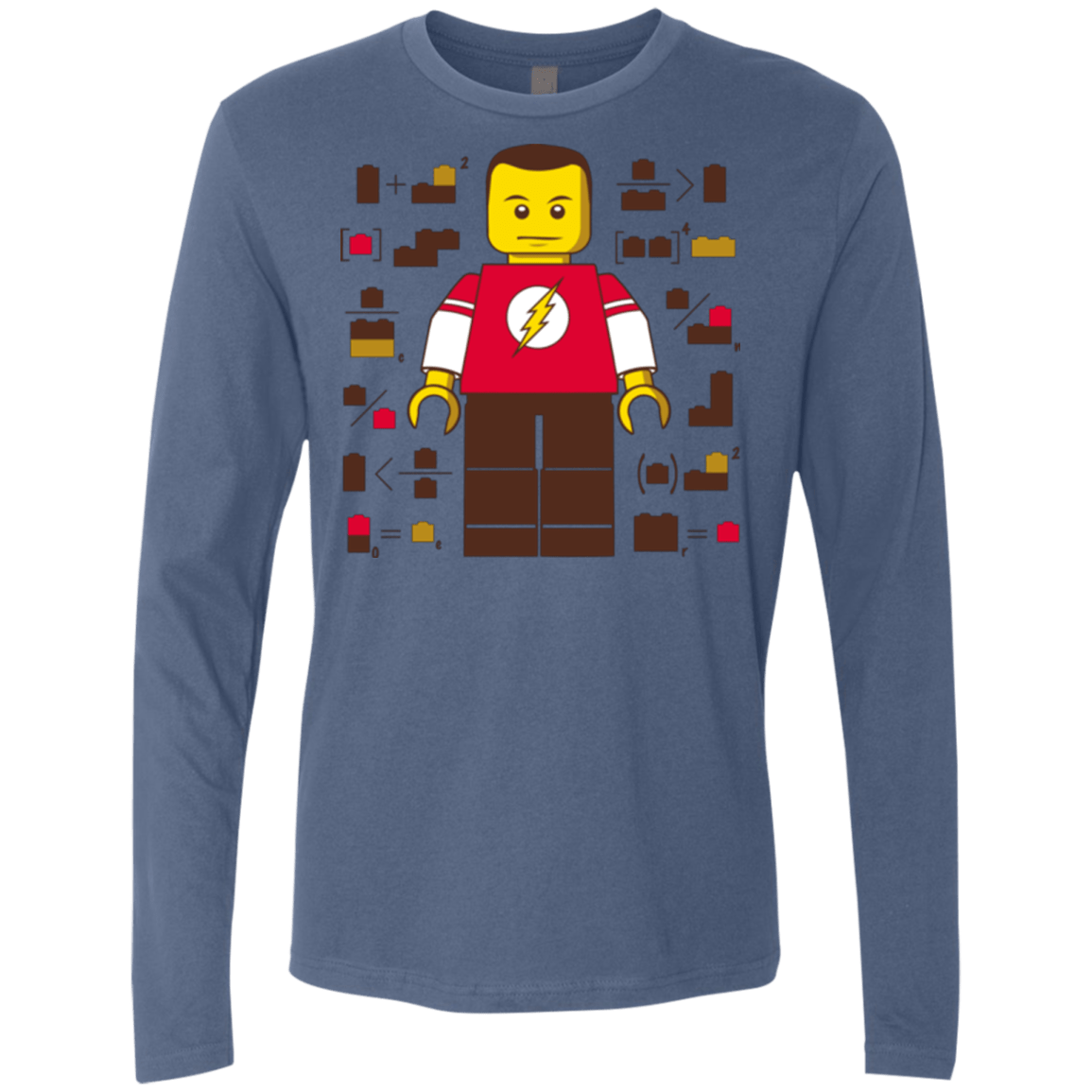 T-Shirts Indigo / Small Highly Illogical Men's Premium Long Sleeve