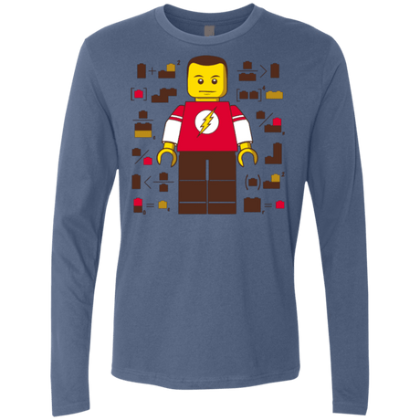 T-Shirts Indigo / Small Highly Illogical Men's Premium Long Sleeve