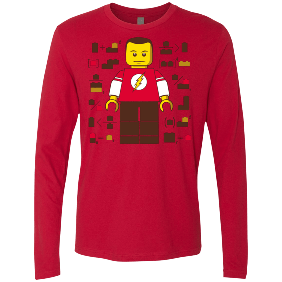 T-Shirts Red / Small Highly Illogical Men's Premium Long Sleeve