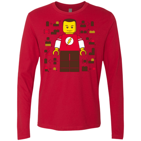 T-Shirts Red / Small Highly Illogical Men's Premium Long Sleeve