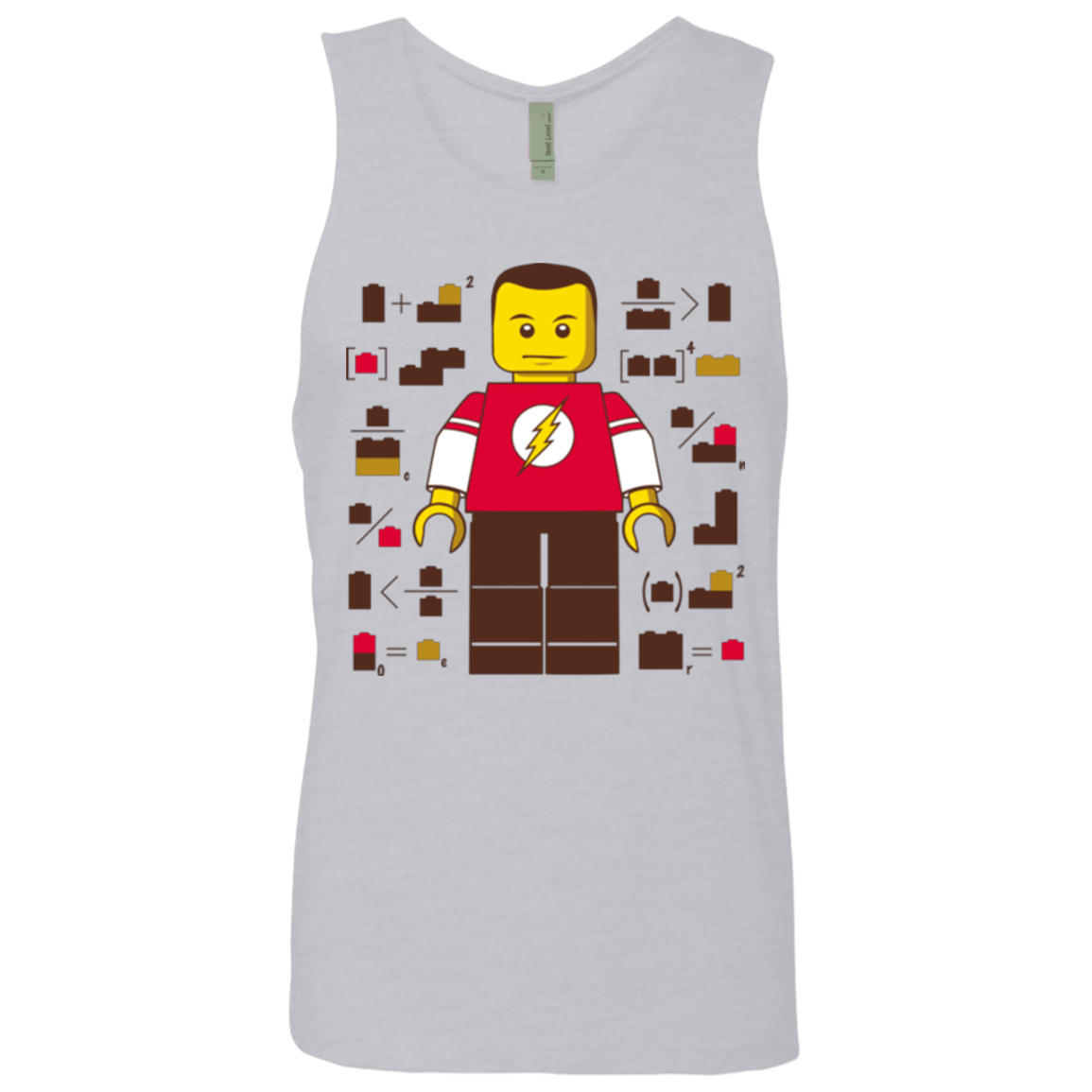 T-Shirts Heather Grey / Small Highly Illogical Men's Premium Tank Top