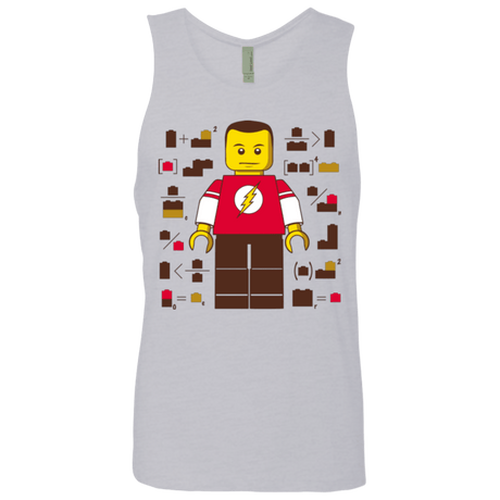 T-Shirts Heather Grey / Small Highly Illogical Men's Premium Tank Top