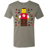 T-Shirts Venetian Grey / Small Highly Illogical Men's Triblend T-Shirt