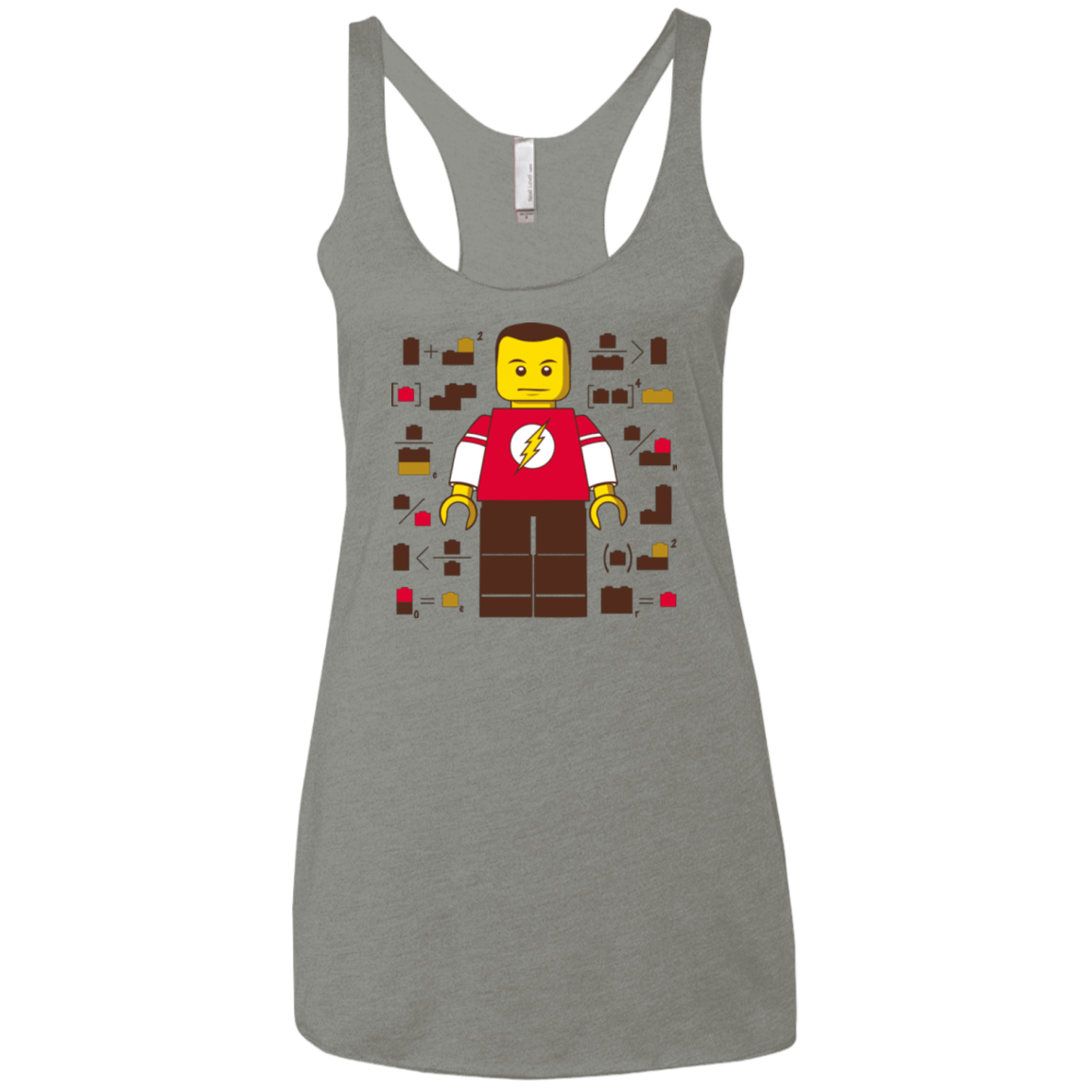 T-Shirts Venetian Grey / X-Small Highly Illogical Women's Triblend Racerback Tank